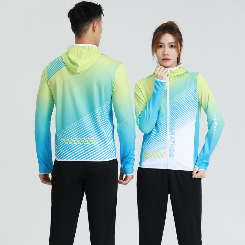 对克羽毛球团体运动服外套图片