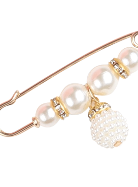 裤腰珍珠防走光暗扣别针固定