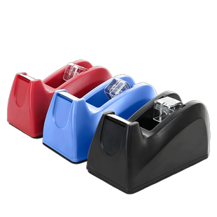 透明胶带切割器小号便携胶带座胶纸台胶条架胶布机学生用文具底座