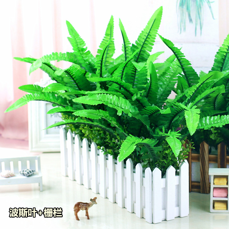 窗台塑料拍摄道具摆件仿真绿植