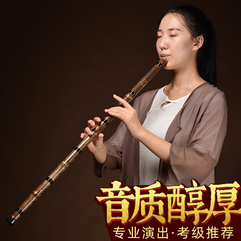 萧乐器湛文兵紫竹箫高档专业演奏洞箫南初学六八孔g调f古洞萧长箫