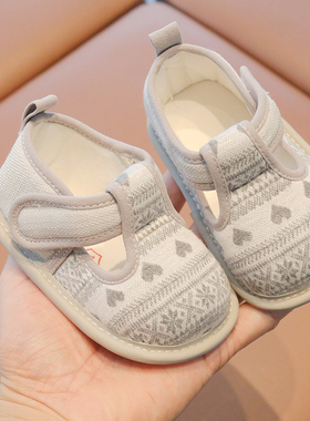 宝宝鞋男宝室内鞋1一2岁软底鞋子婴儿学步鞋婴幼儿布鞋2026年新款