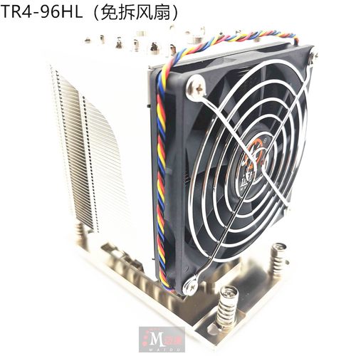 TR4 sp3  6管散热器EPYC AMD 4U ipfs CPU风扇 霄龙7 撕裂者3970X
