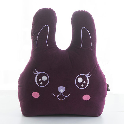 问雅抱枕靠垫卡通沙发抱枕办公室靠枕床头靠背可爱汽车靠垫腰枕