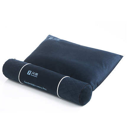 问雅颈椎枕 决明子护颈枕成人单人保健枕 圆形糖果枕圆枕颈椎枕头