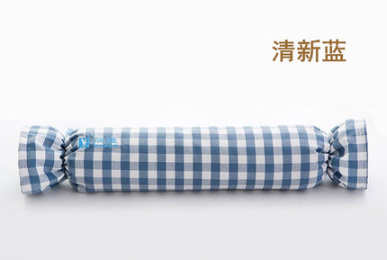 问雅颈椎枕糖果枕 颈椎护颈保健枕劲椎枕头枕芯荞麦枕圆枕头夏季