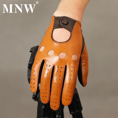 mnw男山羊皮分指手套朋友驾驶