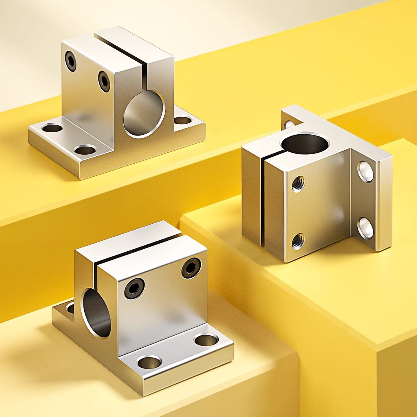 导向轴侧面安装型支座铝合金轴承底座CLTAM光轴固定座支架CLTB12,五金/工具,轴承座,淘宝优惠券,粉丝福利购,淘宝优惠卷