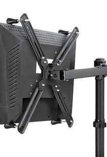 显示器支架电脑无孔显示器配件底座台式可升降无背孔扩展屏机械臂