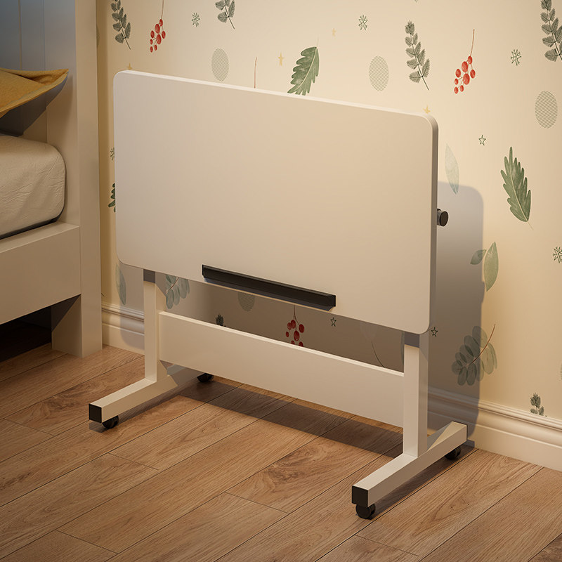 床边小桌子电脑学习桌书桌学生宿舍调节高度飘窗升降家用可折叠