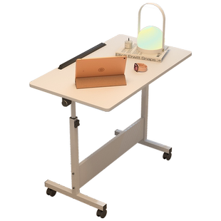 床边小桌子电脑学习桌写字桌学生宿舍调节高度飘窗升降家用可折叠