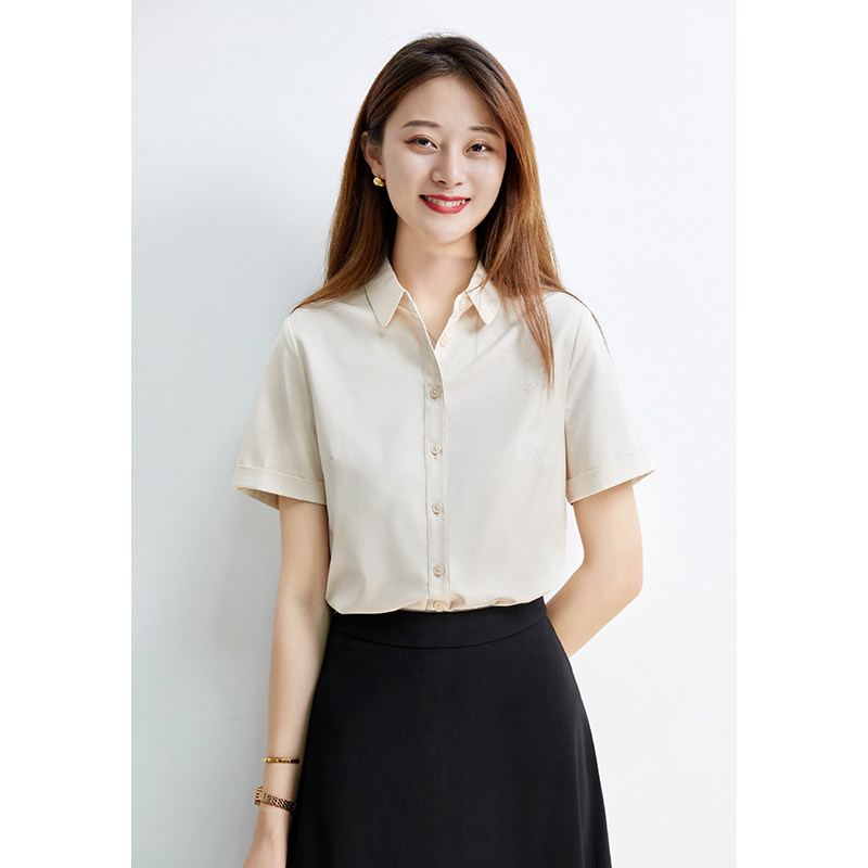 职业装套装女夏季气质工作服高端工装套裙正装面试衬衫裙子两件套