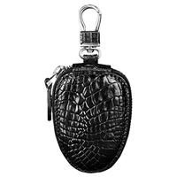 Ключи от машины, ключница, разнообразный пульт, крокодил, из натуральной кожи