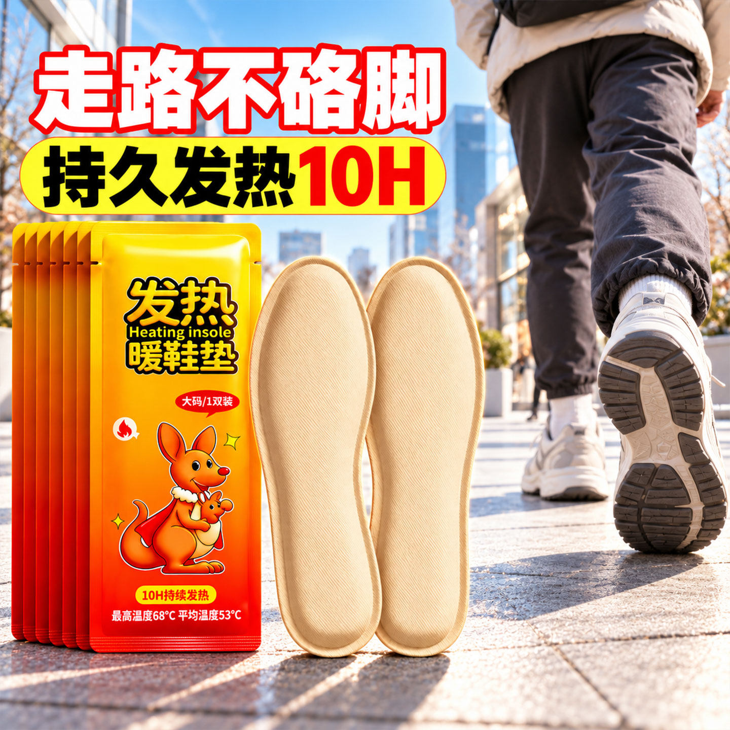2026新款暖足暖脚暖贴发热鞋垫冬季保暖自发热加热暖宝宝女款男士