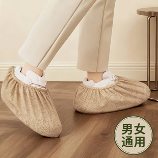 50只装 套室内家用加厚耐磨防滑反复使用学生无纺布脚套 一次性鞋