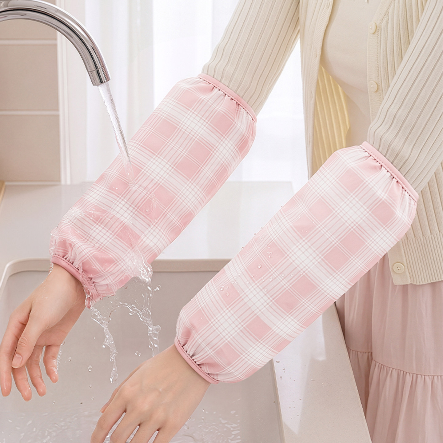 2026新款防水防油羽绒服袖套耐脏