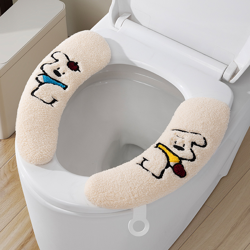 马桶垫冬天保暖加绒加厚坐便器垫