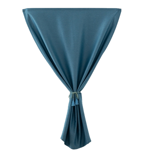 魔术贴全遮光窗帘免打孔安装自粘式出租房卧室飘窗遮阳布简易粘贴