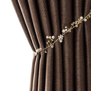 加厚北欧纯色全遮光隔热遮阳窗帘客厅卧室成品定制防晒避光布料