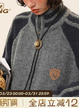 IIING复古牛仔帽合金项链