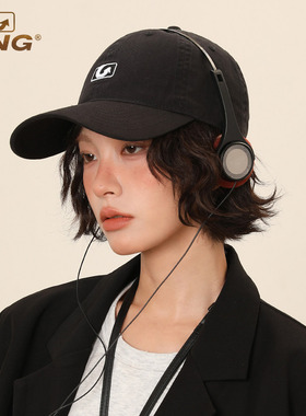 IIING帽控 大头围软顶防晒棒球帽男2026新款鸭舌帽显脸小帽子女夏