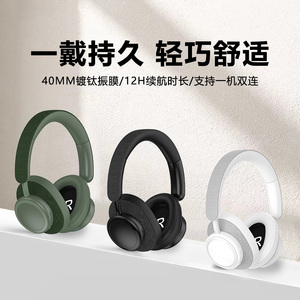 BLINBLIN无线蓝牙耳机头戴式高清音质降噪耳机音乐耳机游戏耳机