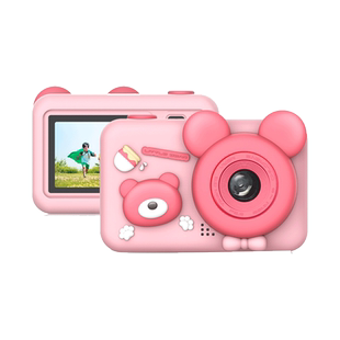 BLINBLIN儿童相机双摄拍照玩具D32相机保护套支架手持