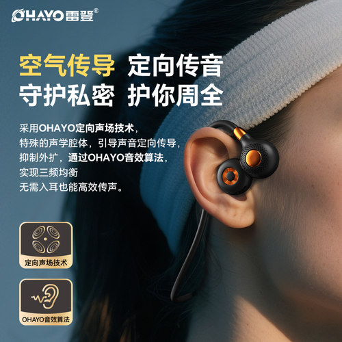 防水防汗运动耳机雷登质保放心