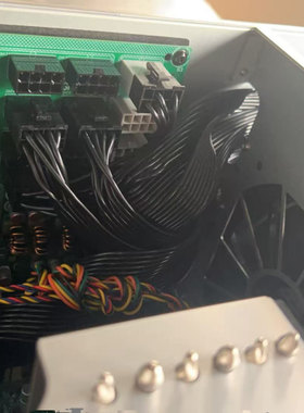 国鑫RM4104G-670-HS 转4090 K100 AI 300I DUO 显卡GPU供电线16P