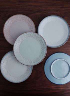 日本进口 花漾16厘米蛋糕小圆盘（5个一组）| 茶娜和查理