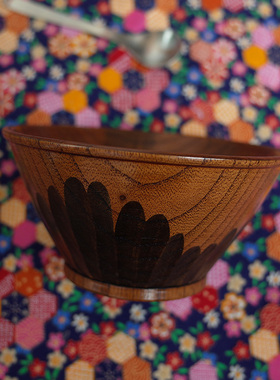 【快到碗里来】酸枣木日式木碗（多款选）儿童小碗 | 茶娜和查理