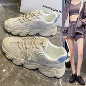 运动鞋 女2025秋季 新款 热卖 韩厚底软底网红ins舒适百搭休闲老爹鞋