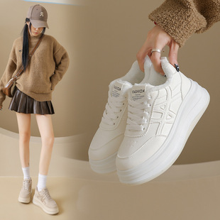 2025小白鞋女冬季新款韩版ins女学生休闲运动百搭板鞋加绒HB815