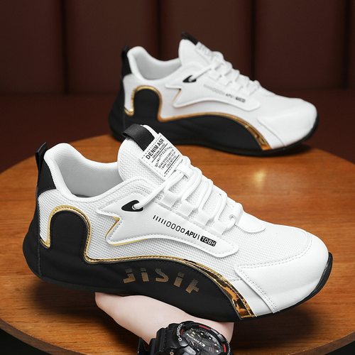 跨境大码百搭潮流男士包底鞋时尚休闲防滑耐磨舒适运动男鞋爆款