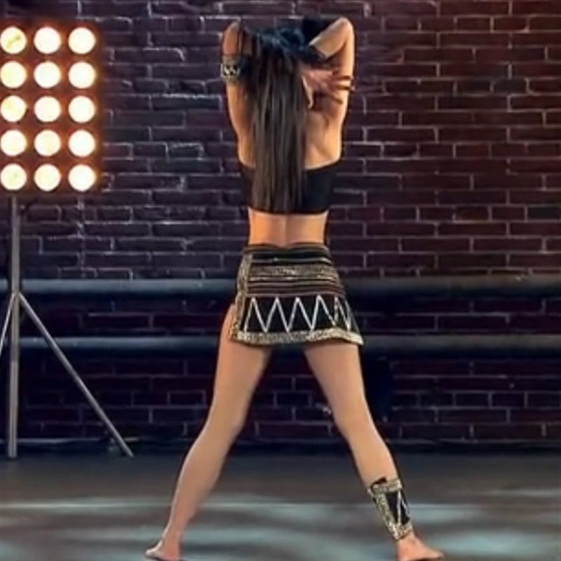 新款桃李杯小荷风采荷花奖徐梦璇佤族组I合古典民族现代舞蹈服演