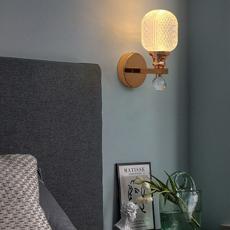 跨境LED轻奢壁灯客厅卧室床头墙壁小夜灯酒店KTV氛围装饰壁灯