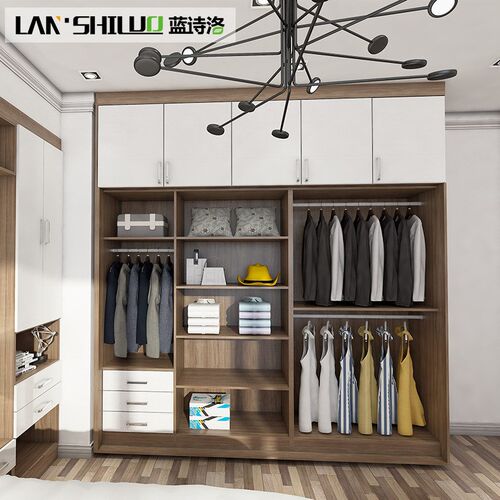 全铝衣柜现代全铝家具铝衣柜极简玻璃门全屋衣帽间整体衣橱大衣柜