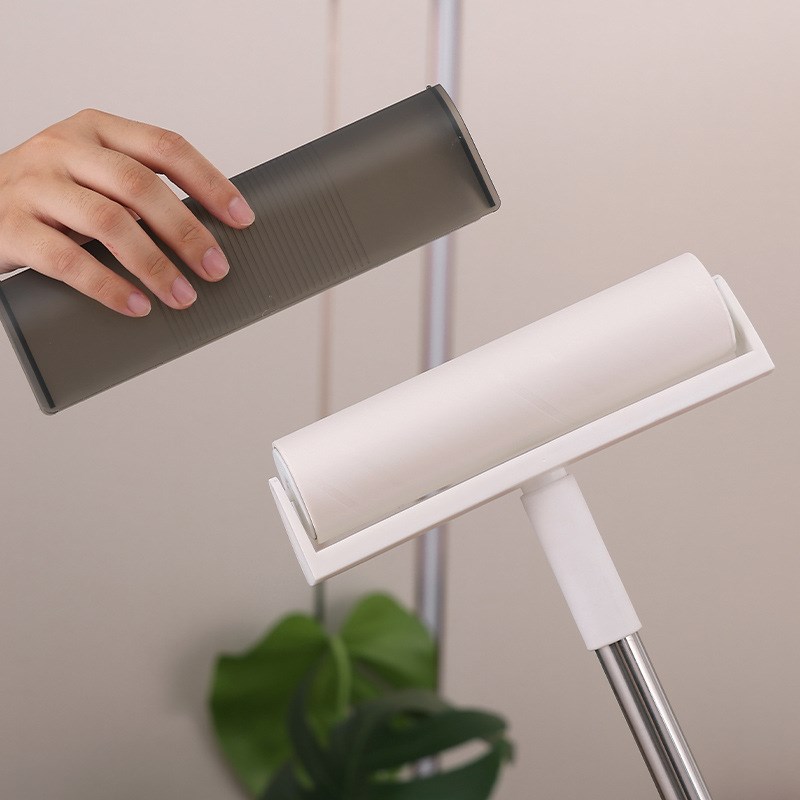 粘毛器大号粘毛刷滚刷替换纸粘尘纸宠物除尘滚筒粘毛器可撕式纸