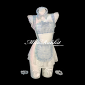 Cy奶兔「蓝铃女仆」cosplay女佣服装 甜妹清纯制服qqny可爱内衣