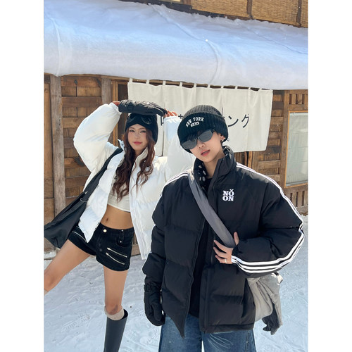 OPUP美式复古加厚保暖面包服