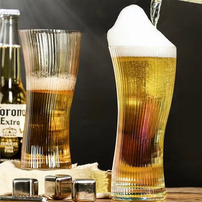 大容量啤酒杯耐热果汁饮料泡茶杯