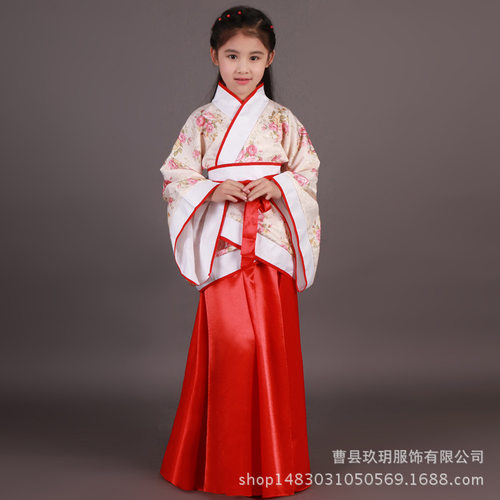 古装儿童汉服幼儿国学班书童弟子