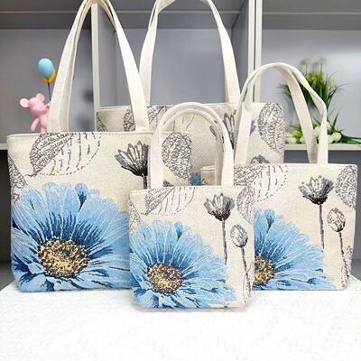 刺绣帆布包民族风双面绣