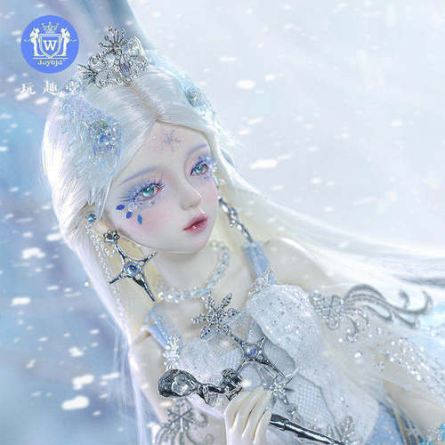 玩趣堂bjd娃娃4分玩偶纯手工冰雪