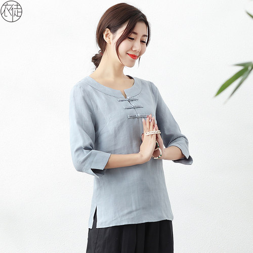 改良中式女装中国风唐装女上衣