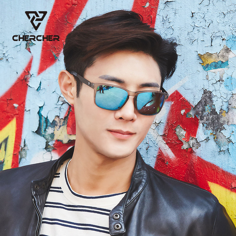 chercher 2022新款生活休闲太阳镜男女运动眼镜户外百搭墨镜