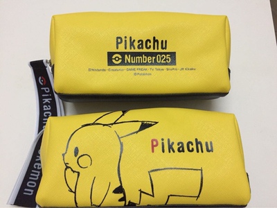 新品神奇宝贝皮卡丘收纳袋笔袋