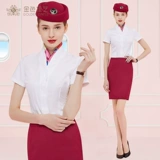 Униформа, рубашка, комплект, V-образный вырез