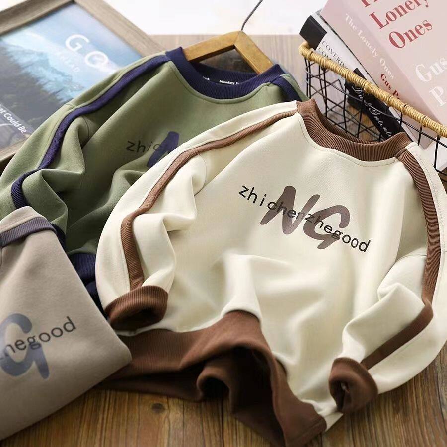 男童炸街卫衣潮酷童装2026春秋新款儿童休闲宽松打底衫中大童上衣