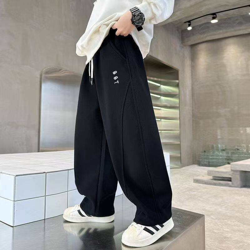 男童裤子卫裤2026春秋新款儿童休闲百搭运动裤秋装中大童宽松长裤